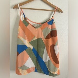 SHEIN NWOT Patterned Strapless Set Women Size 2X Multi Color